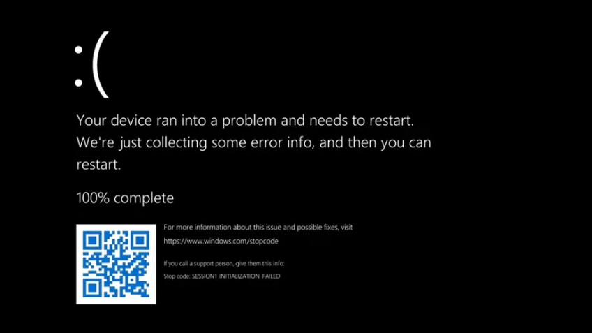 Синий экран смерти в Windows 11 перекрасят в чёрный 